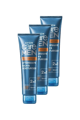 Avon Care Men Essential 2 Si 1 Arada Tıraş Sonrası Balmı Ve Nemlendiricisi 3 x 100 ML