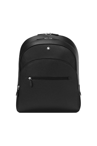 Montblanc Sartorial 3 Bölmeli Büyük Sırt Çantası 130274 Siyah