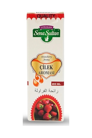 Çilek Yağı Esansiyel Uçucu Aromatik Yağ 20 Ml, Lokman Sena Sultan 20 ML