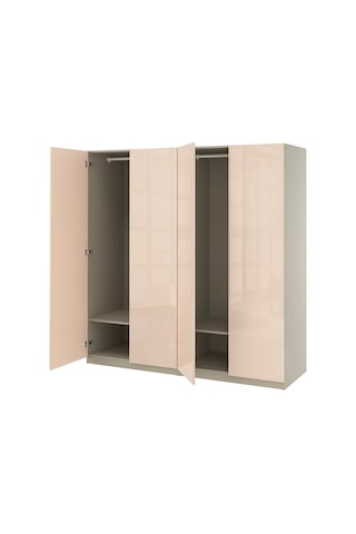 Ikea Çok Renkli Geniş Kapaklı Gardırop 200x60x201 Cm