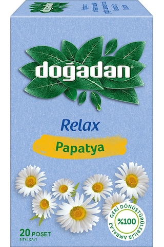 Doğadan Papatya Ve Rezene Bardak Poşet Çay 4 Lü Karma Paket