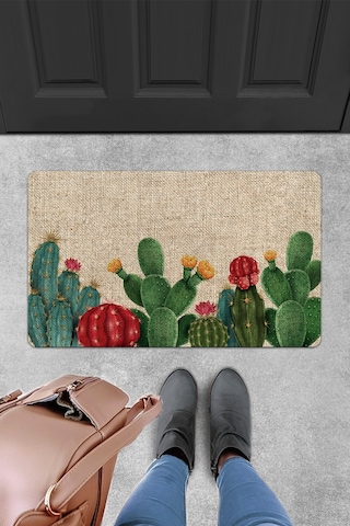 Evaşk Kapı Önü Paspası Vinil Kaymaz Tabanlı 45 X 70 Evaşkdm12081