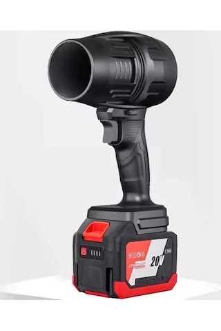 Maiyame Endüstriyel Lityum Pil Turbin Blower - Araç Yıkama, Su/toz/kar Temizleme - Yüksek Güçlu Soğutucu Fan Siyah, Tembel Ünite