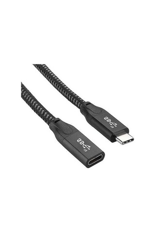 Besthome1 Type-c Usb3.1 Gen2 Pd 100w Hızlı Şarj 20gbps 4k Siyah 0.3m Thunderbolt3 Dış Disk Uyumlu