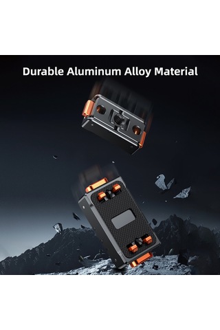 Vrıg Ac07 Spor Kamera Hızlı Bırakma Montajı Manyetik Siyah