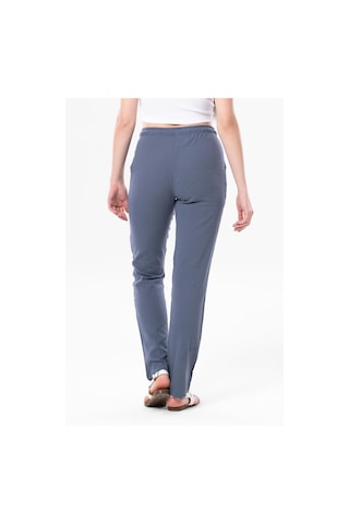 Eliş Şile Bezi Şile Bezi Çift Cepli Unisex Yazlık Pantolon İndigo İndg-indigo İndigo