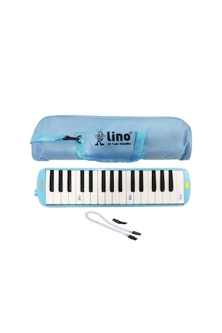 32 Tuşlu Melodika Açık Mavi