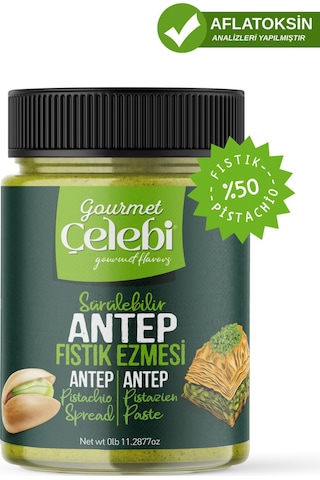 Antep Fıstık Ezmesi 320 Gr. - Gerçek Antep Fıstığı Ezmesi