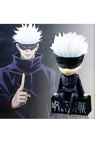 Jujutsu Kaisen Gojo Satoru Ve Yuji Itadori İkili Set Anime Koleksiyon Figürü 8-10 Cm