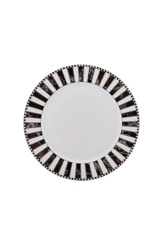 Karaca Damalı Porselen Servis Tabağı 27 cm