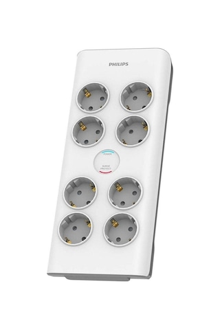 Spn7080wa/62 Akım Korumalı Priz 900j 8'li - 2m