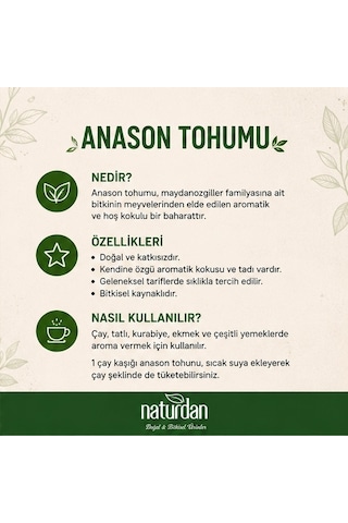 Anason Tohumu - 50 Gr