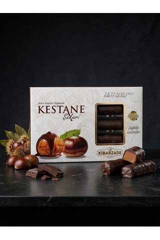 Çikolata Kaplamalı Kestane Şekeri - 125 Gr