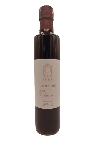 Ashnan Aronya Sirkesi Doğal Fermantasyon Filitresiz 500 ML