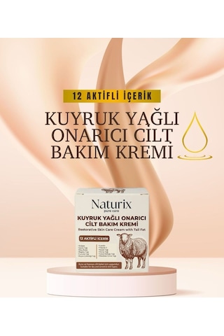 Naturix Kuyruk Yağlı Cilt Bakım Kremi 50ml