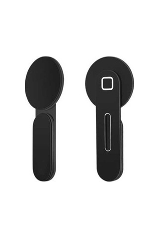 Fortunelane Alüminyum Manyetik Telefon Tutucu, Ayna Ekran Tutma, Siyah, Tel. Ekranı Aynalama Fonksiyonu Siyah