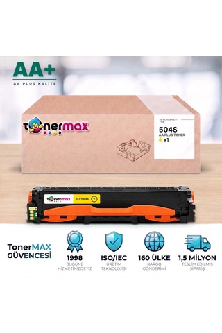 Samsung Clt-y504s Sarı Uyumlu Toner Aa Plus / Clp-415 / Clx-4195 / Xpress C1810 / C1860