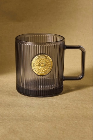 Karaca Madalyon Mug 340 Ml Gri