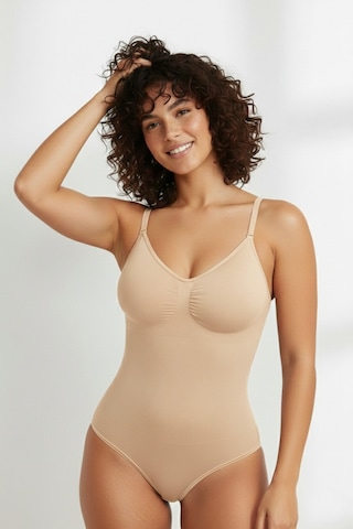Mistirik Mamey Çıtçıtlı Zıbın Korse Extra Push Up Etkili Ten Renk10