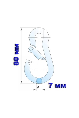 Isop Yangın Karabinası 8 Cm 231984899