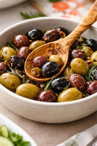 Doğal Zeytin Ağacı, El Yapımı Servis Kaşığı, 27 Cm, Ahşap, Kahverengi, Bpa Free, 1 Adet