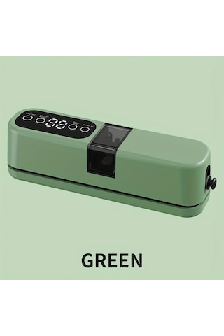 Honeybeeshop Senbowe Usb Mini Vakum Posetleme Makinesi 3u 1 Arada Kablosuz Sarj Edilebilir Yesil