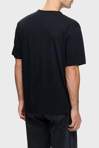 Les Benjamins Erkek T Shirt Lb25fwclamuts-401 Siyah SIYAH
