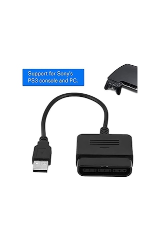 5023 Usb To Ps2 Pc Bilgisayar Oyun Kolu Çevirici Dönüştürücü