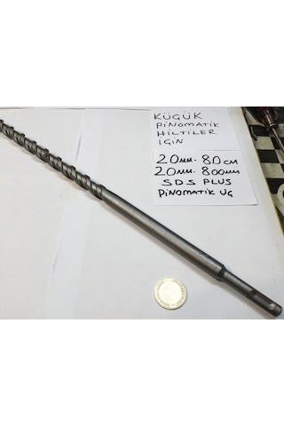 20x800 Sds Plus Yani 20 Mm Kalınlığında 80 Cm Boyunda Pinomatik K