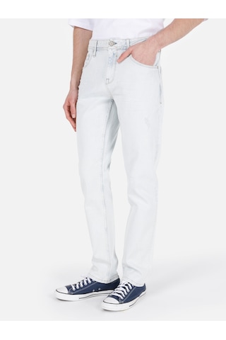 Colins 044 Karl Normal Kesim Düşük Bel Düz Paça Açık Mavi Erkek Pantolon Denim