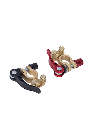 Suofeng Araç Akü Terminali Bağlayıcıları 2 Adet - Hızlı Ayrılma Fonksiyonu, Güvenli Korumalı, Işıklı + - Klipsler