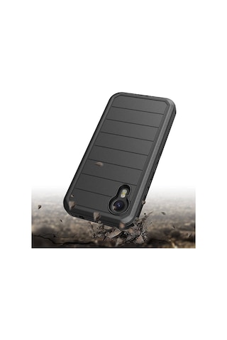 Galaxy Uyumlu Xcover7 Pro Kılıf Double Clip 360 Tam Koruma Outdoor Zırh Kapak