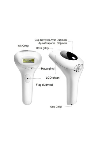 Ipl Lazer Epilasyon Cihazı Quartz Ampüllü