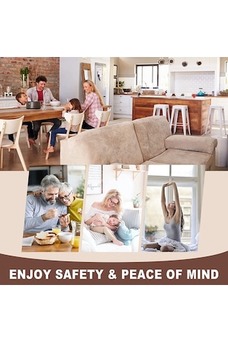 Pazly Ev Kapısı Güvenlik Mandalı, Çinko Alaşım, İçe Doğru Kapı İçin, Kuvvetli Korumalı Kilit, Kullanıcı Dostu Tasarım, Bronz Renk Bronze