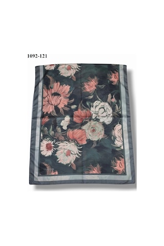 Velscarfs Soft Pamuk Şal Gri 1092-121 Çok Renkli