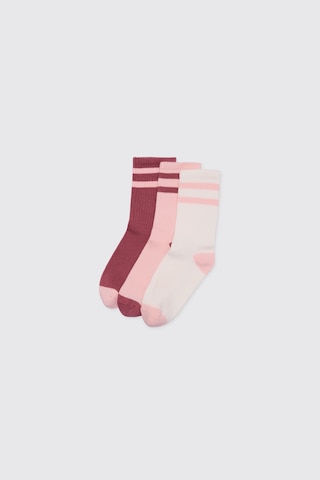 Panço Kız Çocuk Pudra Soket Çorap 2622gk11002 Pembe