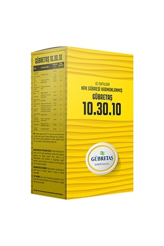 Gübretaş 10-30-10 Ağaç Bitki Meyve Sebze Çiçek Npk Gübresi 1 KG