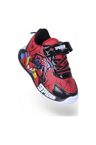 Ayakcenter 836 Spider Cırtlı Erkek Çocuk Spor Ayakkabı Kırmızı