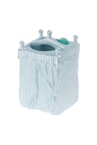 Kalemlik Deniz Feneri Model Poliresin Ofis Gereci 7x7x12cm Beyaz - Çok Renkli