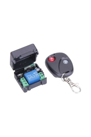 12v 1 Kanallı Röle Modülü + Uzaktan Kumanda