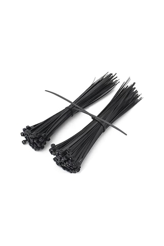 370 3.6Mm - Siyah - 37 Cm Kablo Bağı - 100 Adet