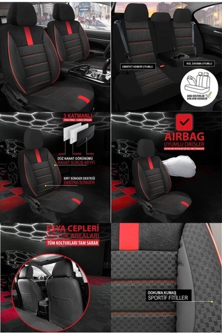 Mercedes Slc Naz Oto Oniks Plus Extra Kırmızı