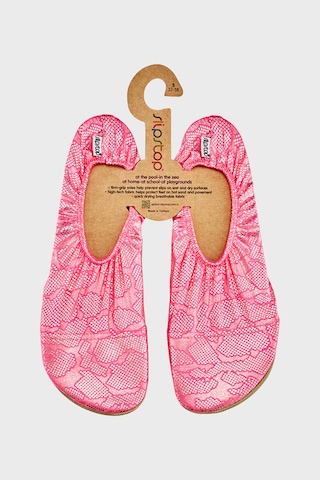 Slipstop Serpina Fuchsia Baskılı Kaydırmaz Havuz Ve Deniz Ayakkabısı Bayan Deniz Ayakkabısı Ss2644000010 Fuşya