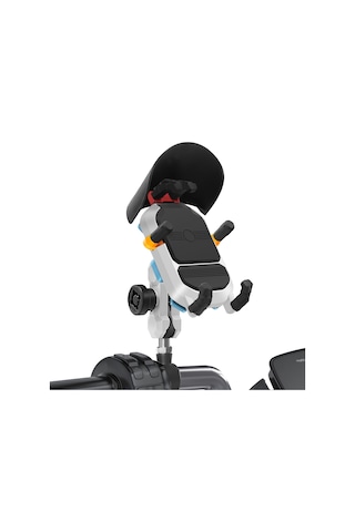 Wezone Motorcycle Telefon Tutucu Alüminyum六色li Yüksek Performanslı Altı Çene Amortisörlü Kilitli M8 Topu Uçlu Şarj Yok Diğer