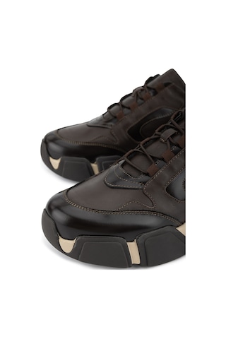 Tamer Tanca Erkek Hakiki Deri Kahverengi Sneakers & Spor Ayakkabı 1145 2031 Erk Ayk Y26 Kahve