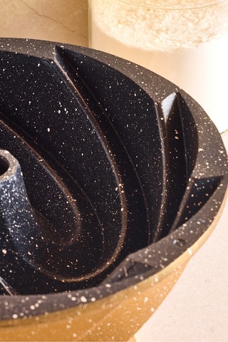 Cake Pro Döküm Rüzgar Gülü Gold Kek Kalıbı Rose