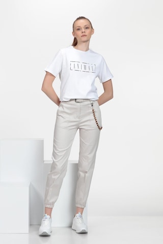 Jogger Pantolon Beyaz