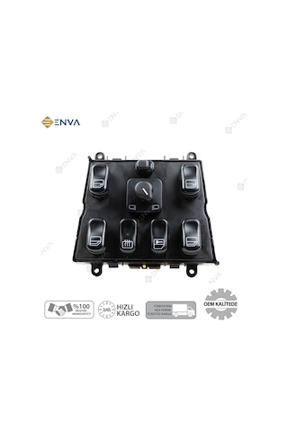 Mercedes Benz Ml Serisi Ml270 / Ml320 / Ml420 Cam Açma Düğmesi