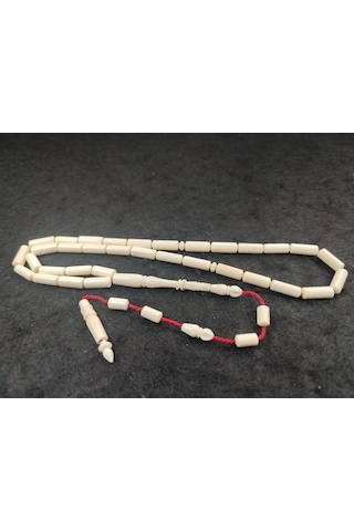 Şevket Alkan Usta Eseri 24.50 Gr. Imame Halkalı Kalem Oyma Mevlevi Model Fil Dişi Sertifikalı 5945