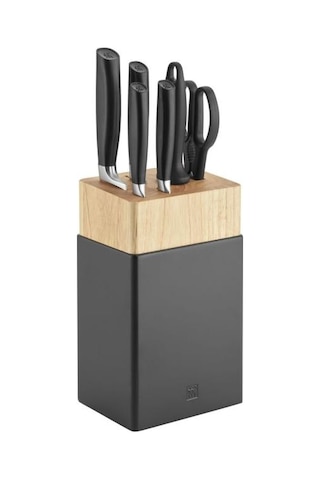 ZWILLING ALL * STAR BLOK BIÇAK SETİ | SİYAH | 7-PARÇA Siyah